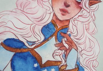 Allura Voltron 21 x 30 cm art print