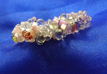Glass beaded bangle