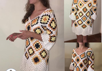 Crochet dress