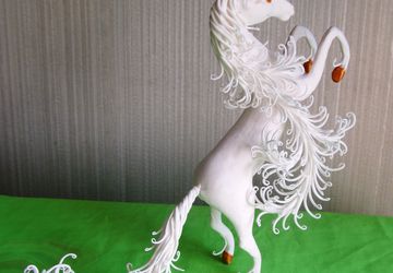 White Unicorn figurine
