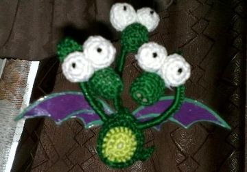 Knitted dragons