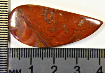 "Crazy lace" - a mexican agate cabochon