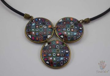 Gustav Klimt Indigo Necklace - CIDK-0-44