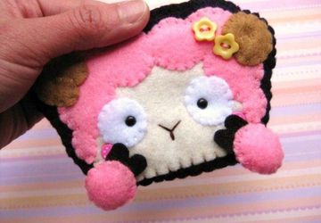 Felt Card Case - Remmy the Ram
