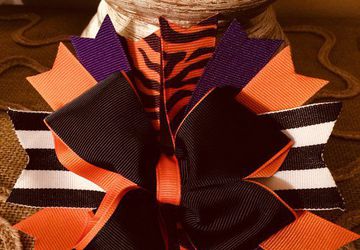 Boutique Hair Bow with Alligator Clip with Free Shipping