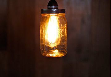 Beautiful lamp with your own hands