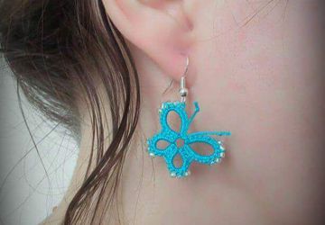 Earrings "Butterfly"