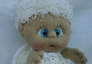 An angel (a doll)