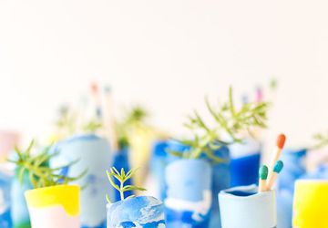 DIY Polymer Clay Mini Vases