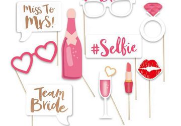 Capture the Fun With Hens Night Photo Booth Props