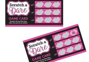Hens Night Scratch A Dare Game Pack @ Hens Night Shop