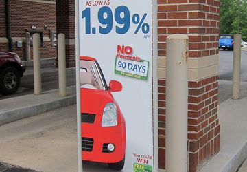 Messenger Permanent Outdoor Banner Stand | Display Your Message In Style