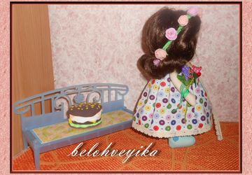 An interior doll "Spring"