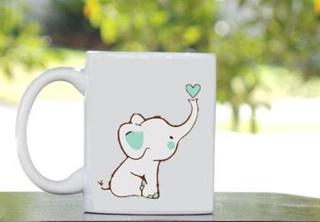 Cute Elephant Mug