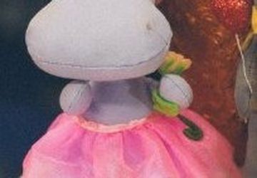 A toy hippo "Tilda"