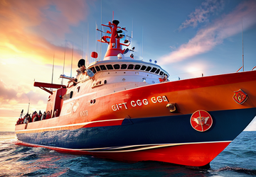 How to make a gift for coast guard