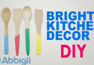 Bright kitchen decor DIY