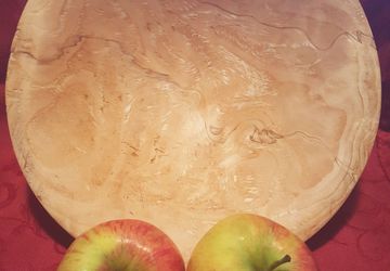 Handturned unique spruce burl bowl, solid wood bowl, decorative bowl, fruit bowl, conifer wood burl bowl