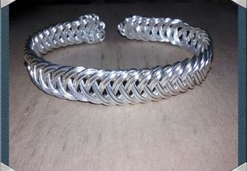 Double Celtic Weave Bracelet