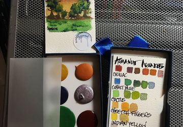Aquanut Aquadot Handcrafted Artisial Watercolor Subscription Box