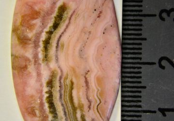 Rhodochrosite Peruvian cabochon