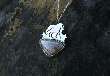 The "Montana is for Horses" pendant