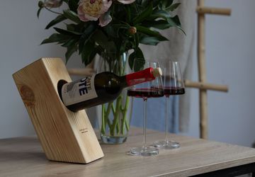 Wooden Wine Bottle Holder