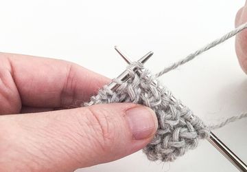 How to knit a micro sweater