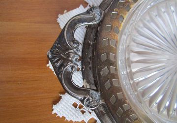 Antique butter holder