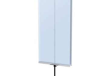 Get Double The Exposure At Half The Cost | Promo Banner Stand Double