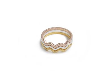 Cycle Tricolor Ring