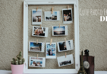 Cute Photo Frame DIY