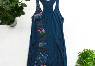 TARI PETROL BLUE DRESS