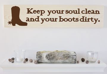 Ranch Wall Art, Wall Decor, Ranch Décor, Country Signs, Country Wall Décor, Country Quotes, Country Quote Home Décor, Gifts for Men, Country