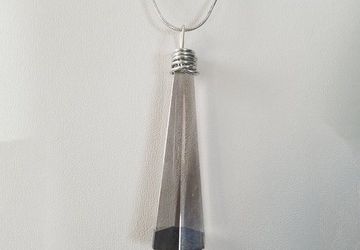 Final Fantasy/Princess Garnet Necklace/Final Fantasy 9/Garnet Cosplay/Final Fantasy Crystal Necklace/Smokey Quartz/Quartz Necklace