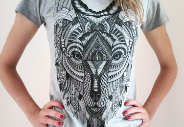 Wolf Tomboy Tank, Tank tops, Muscle Tank Top, Bro Tank top, Womens Tops, Grey Wolf Shirt, Gray Wolf Tshirt, Boyfriend shirt, Summer Tank Top