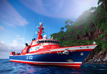 How to make a gift for coast guard