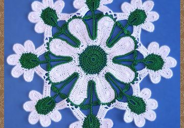 Napkin "Beautiful daisy"