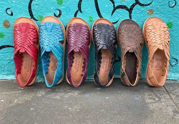 Women’s Leather Huarache Sandal | Made in Mexico