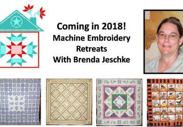 Machine Embroidery with Brenda Jeschke