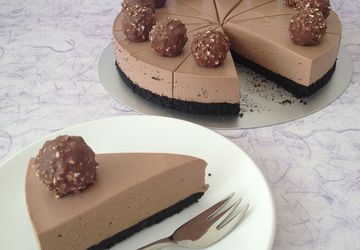DIY Nutella cheesecake