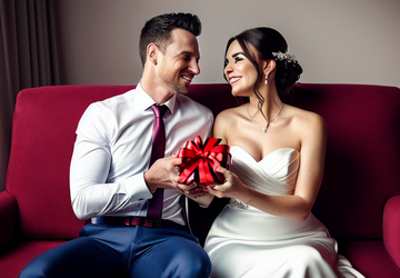 How to make a gift for newlyweds