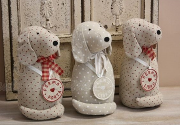 Handmade fabric toys: inspiration