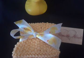 Rubber Ducky You're the One Baby Washcloth