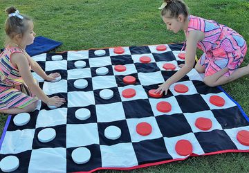 Checkers Board Set - Outdoor Giant Yard Games