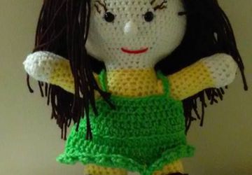 Handmade Crocheted doll