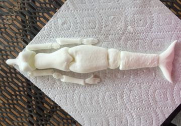 Blank Resin Bjd Mermaid Body