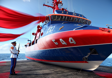 How to make a gift for coast guard