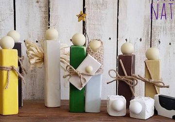 Handmade Primitive Nativity Workshop