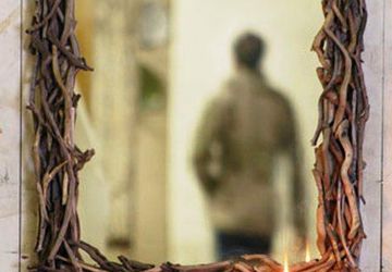 Mirror from the woods